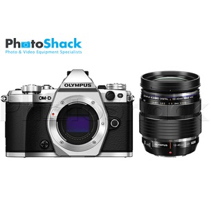 Olympus OM-D E-M5 Mark II Pro Kit with 12-40mm f/2.8 Lens (Silver)